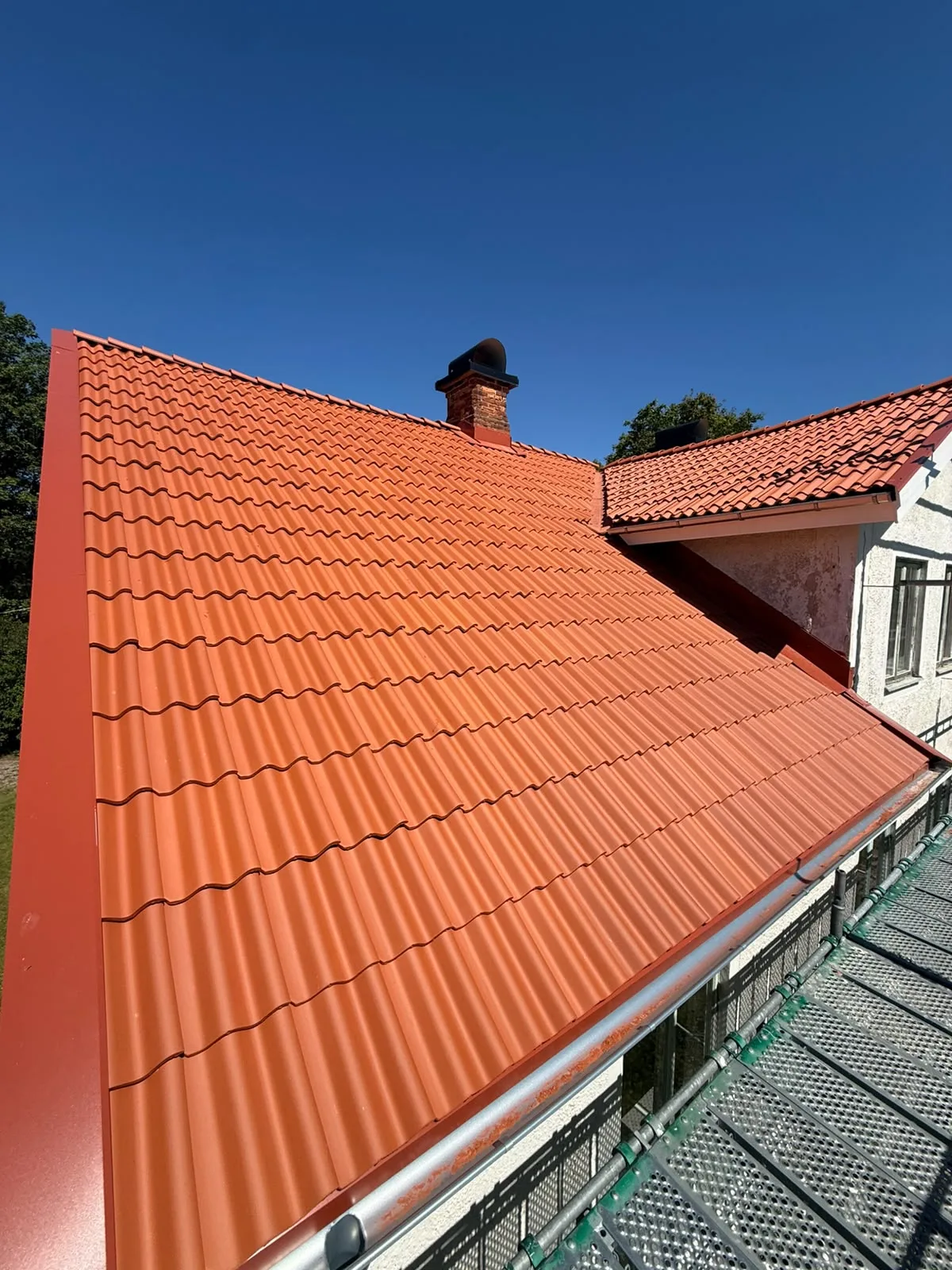 Komplett takbyte